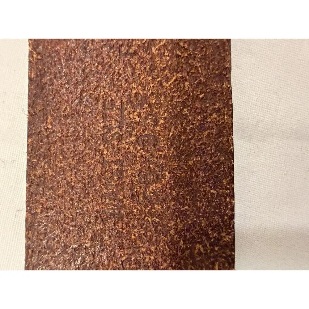 Vintage Penguin Brown Wide Full Grain Cowhide Belt - 38/95